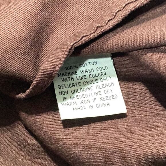 Molokai Surf Co. NWOT Maroon Hooded Button Up Jacket Size L 100% Cotton - Picture 9 of 9